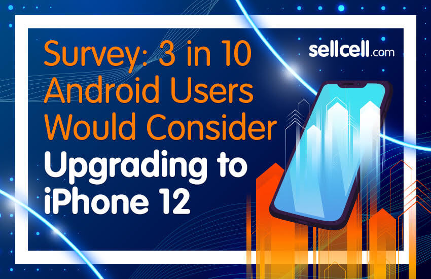 3 in 10 Android Users would consider upgrading to an iPhone 12