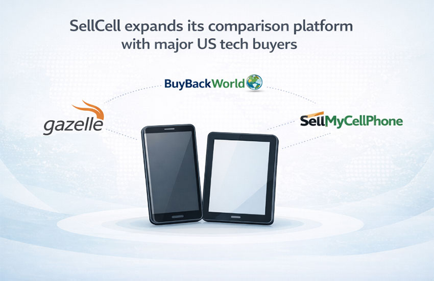 SellCell expands its comparison platform with major US tech buyers