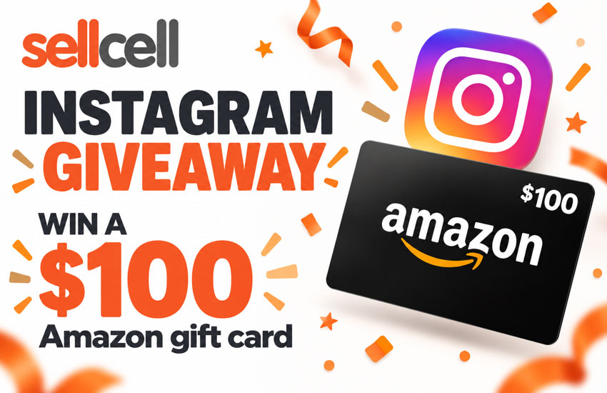 SellCell Instagram Giveaway